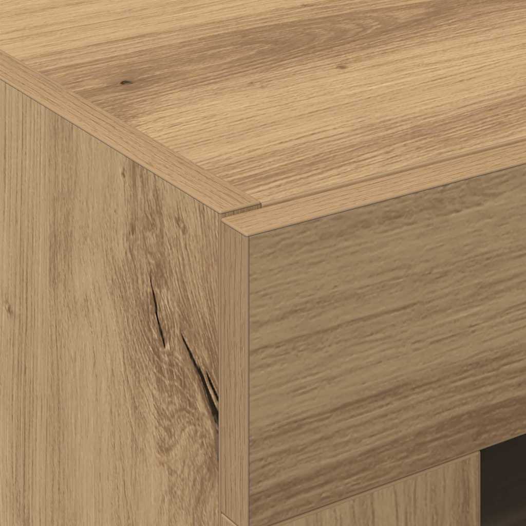 Wandschrank Artisan-Eiche 69,5 x 34 x 90 cm Holzwerkstoff