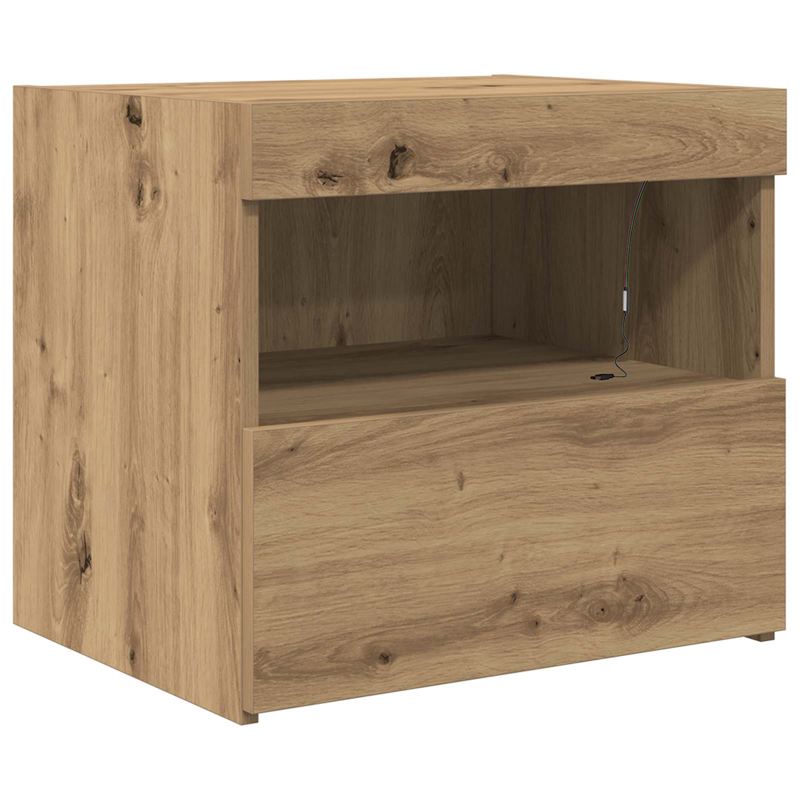 Nachttisch Artisan-Eiche 50 x 40 x 45 cm Holzwerkstoff