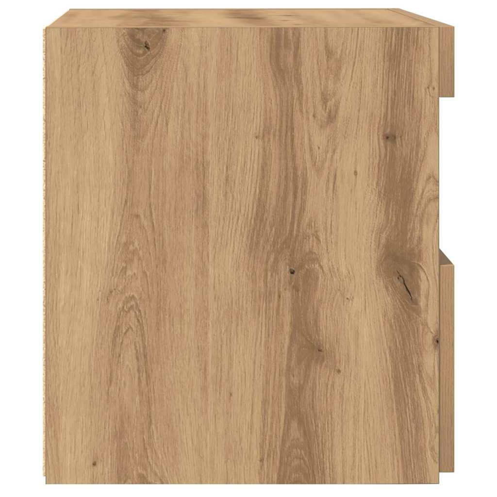 Nachttisch 2 pcs Artisan-Eiche 50 x 40 x 45 cm Holzwerkstoff