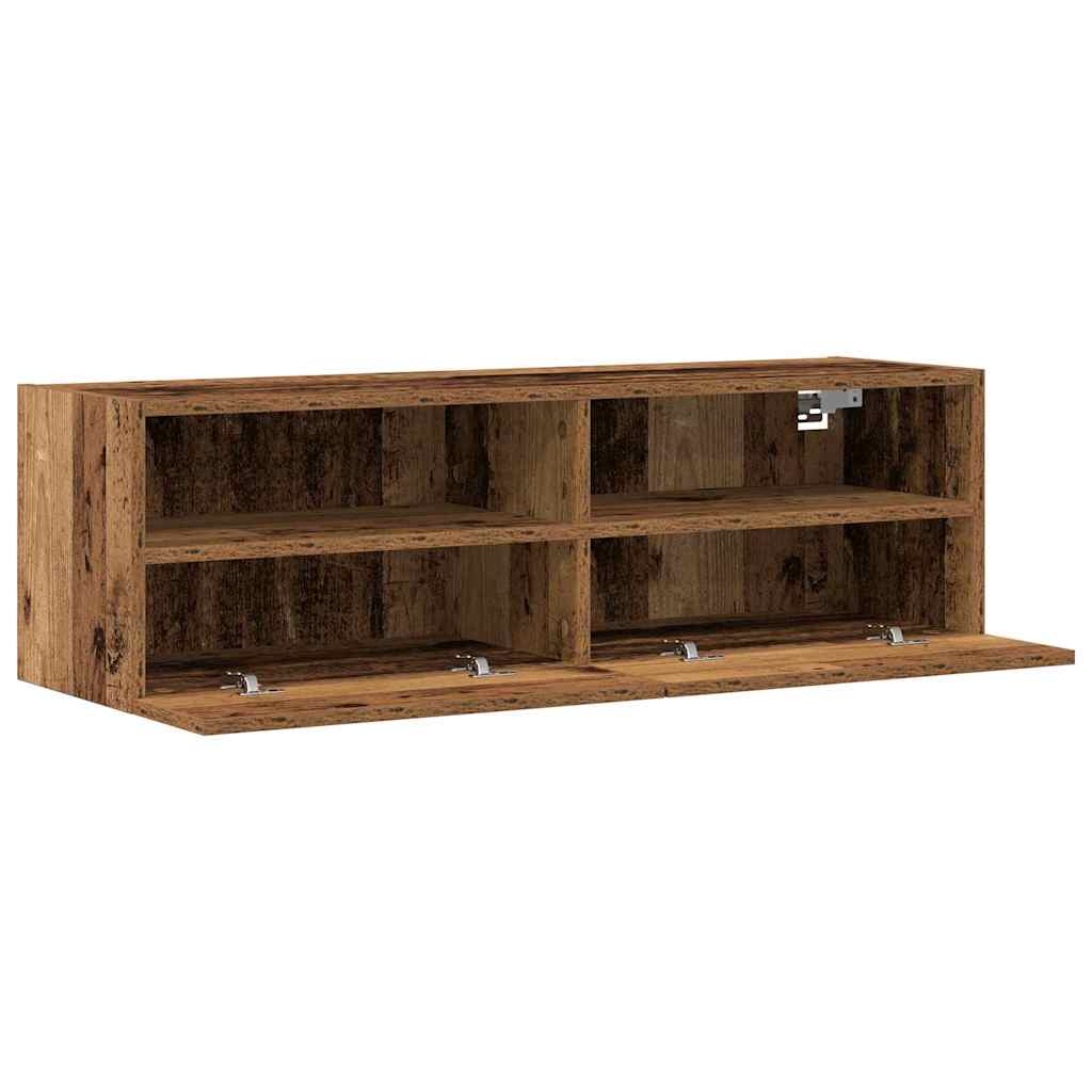 TV-Wandschrank Altholz 100 x 30 x 30 cm Holzwerkstoff