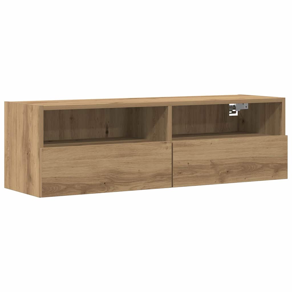 TV-Wandschrank Artisan-Eiche 100 x 30 x 30 cm Holzwerkstoff