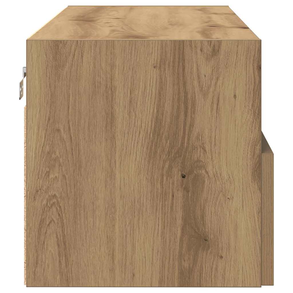 TV-Wandschrank 2 pcs Artisan-Eiche 100 x 30 x 30 cm