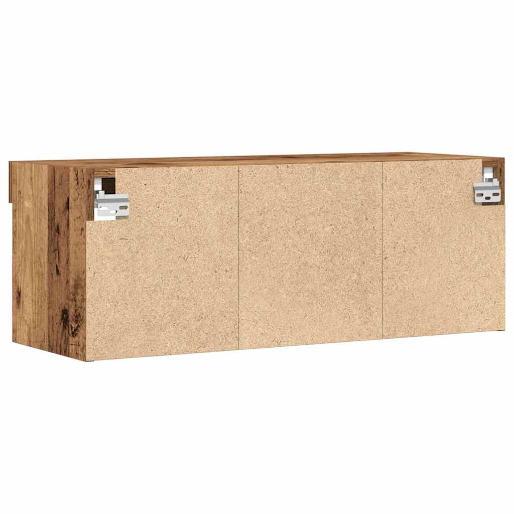 TV-Schrankset 2 pcs Altholz 80 x 30 x 30 cm Holzwerkstoff