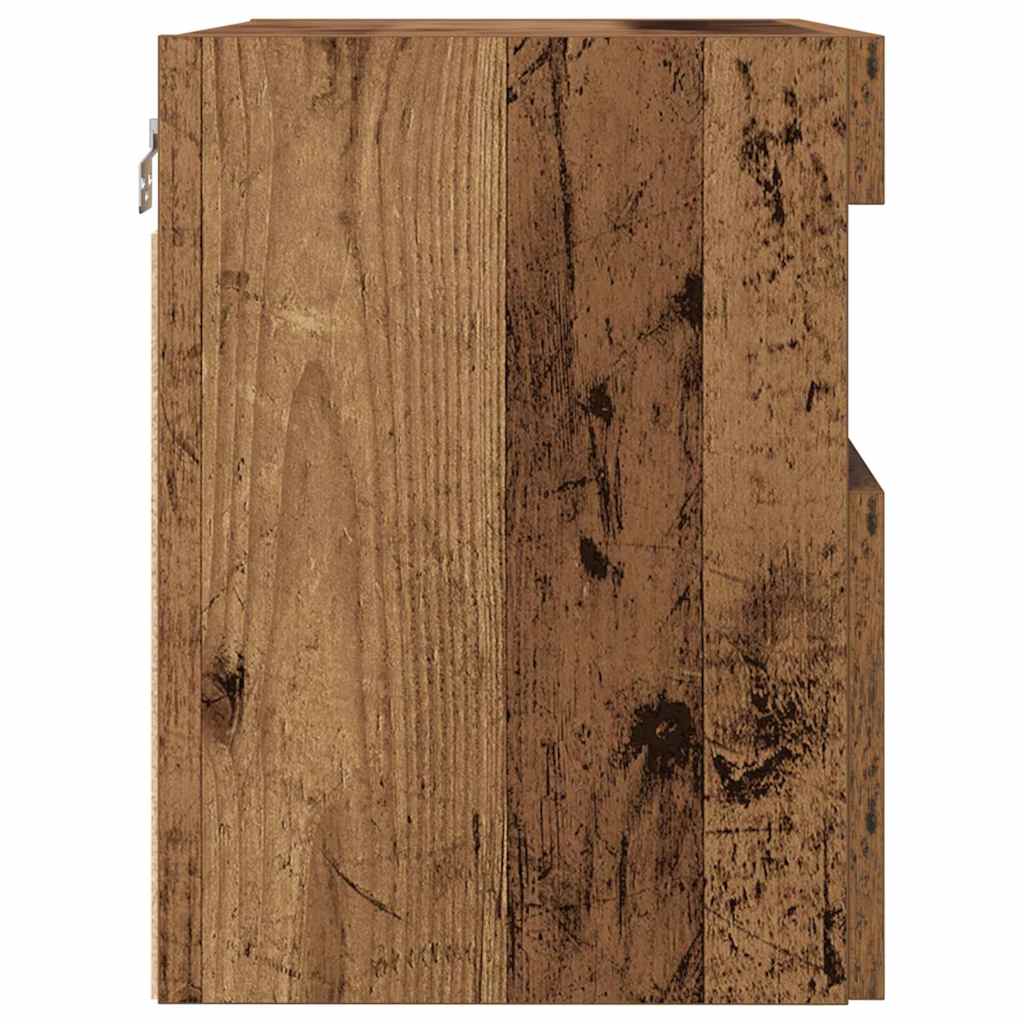 TV-Wandschrank 2 pcs Altholz 60 x 30 x 40 cm Holzwerkstoff