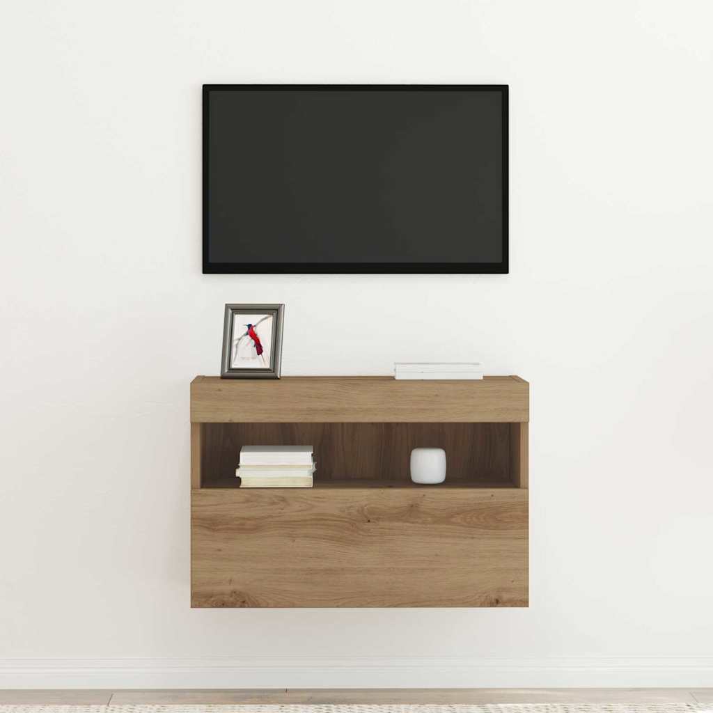 TV-Wandschrank Artisan-Eiche 60 x 30 x 40 cm Holzwerkstoff