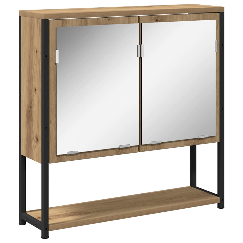 Spiegelschrank Artisan-Eiche 60 x 16 x 60 cm Holzwerkstoff