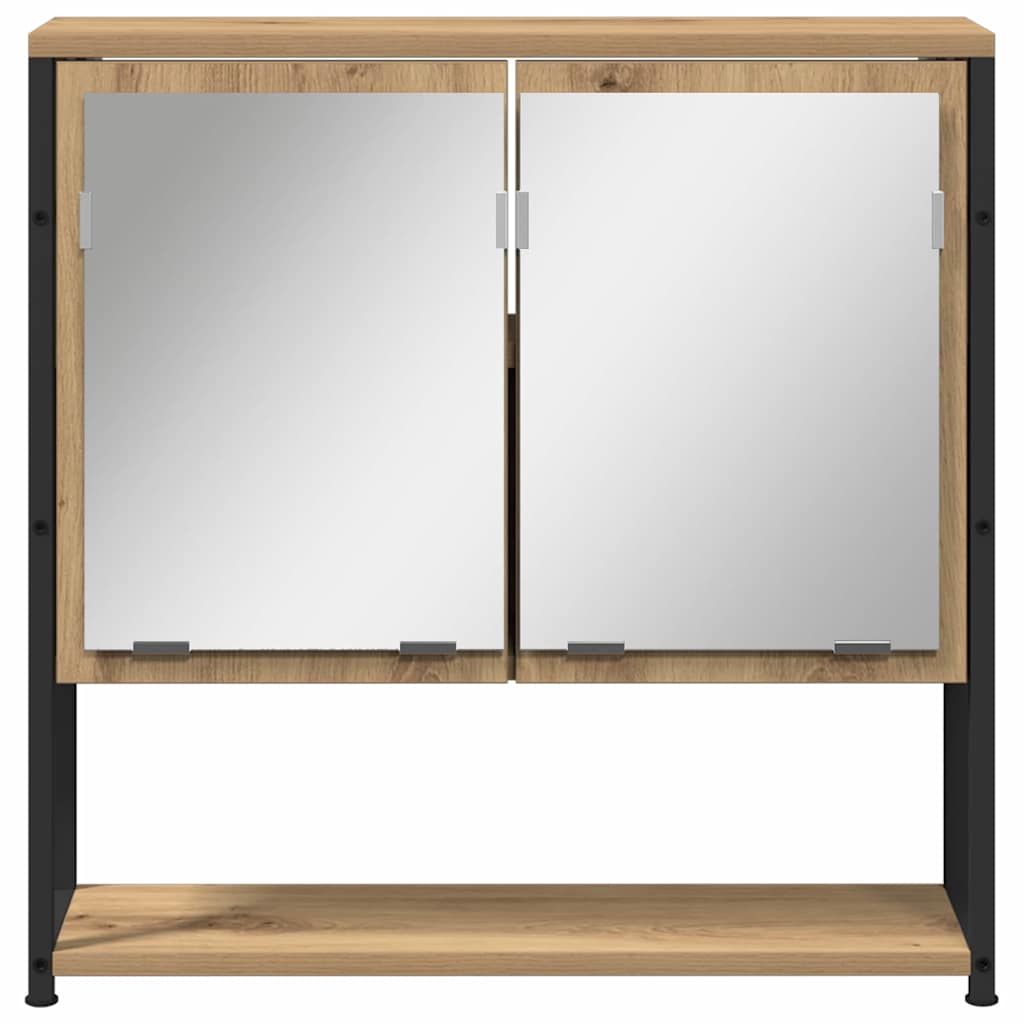 Spiegelschrank Artisan-Eiche 60 x 16 x 60 cm Holzwerkstoff