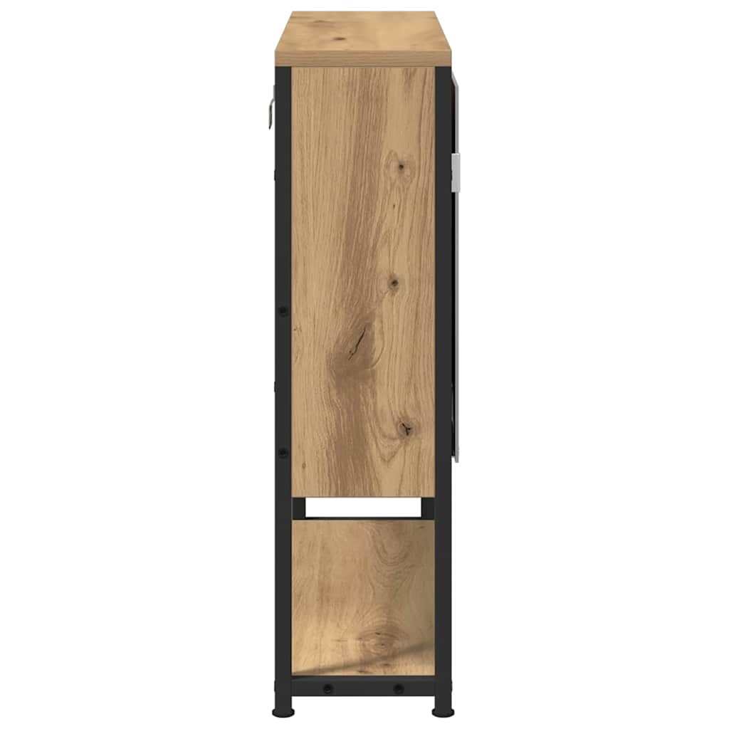 Spiegelschrank Artisan-Eiche 60 x 16 x 60 cm Holzwerkstoff