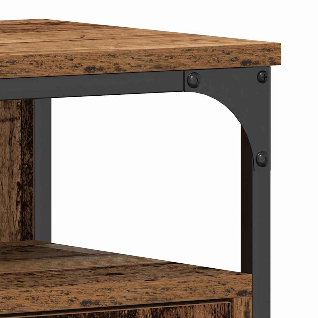Waschbeckenschrank Altholz 80 x 30 x 60 cm Holzwerkstoff