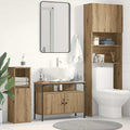 Waschbeckenschrank Artisan-Eiche 80 x 30 x 60 cm Holzwerkstoff