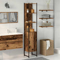 Badezimmerschrank Altholz 33 x 33 x 185,5 cm Holzwerkstoff