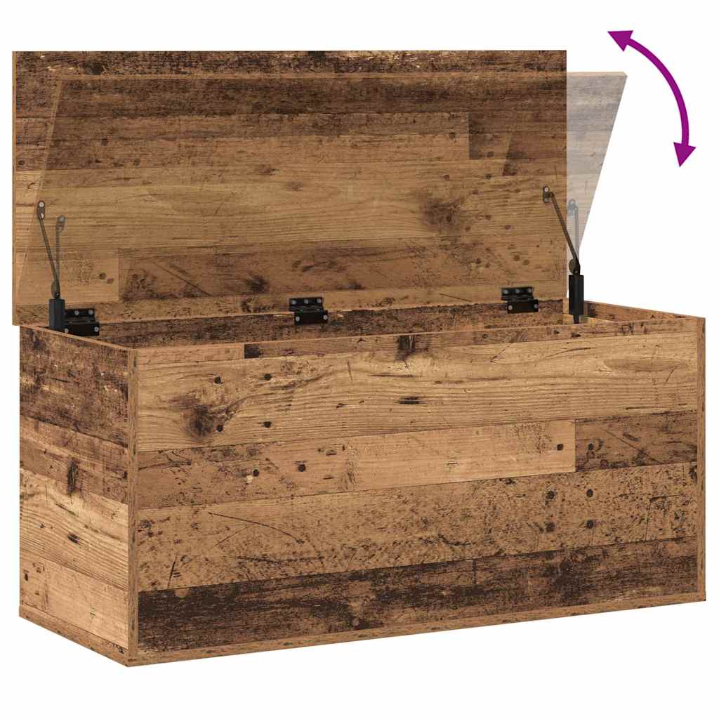 Aufbewahrungsbox Altholz 100 x 42 x 46 cm Holzwerkstoff