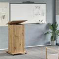 Podium mit Regal Artisan-Eiche 55 x 55 x 107 cm Holzwerkstoff