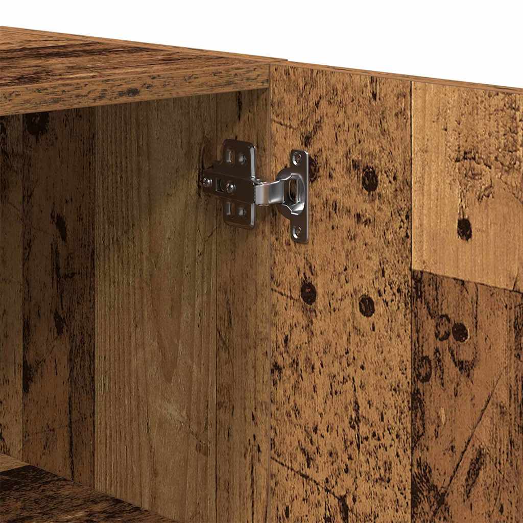 Wandschrank Altholz 60 x 31,5 x 60 cm Holzwerkstoff