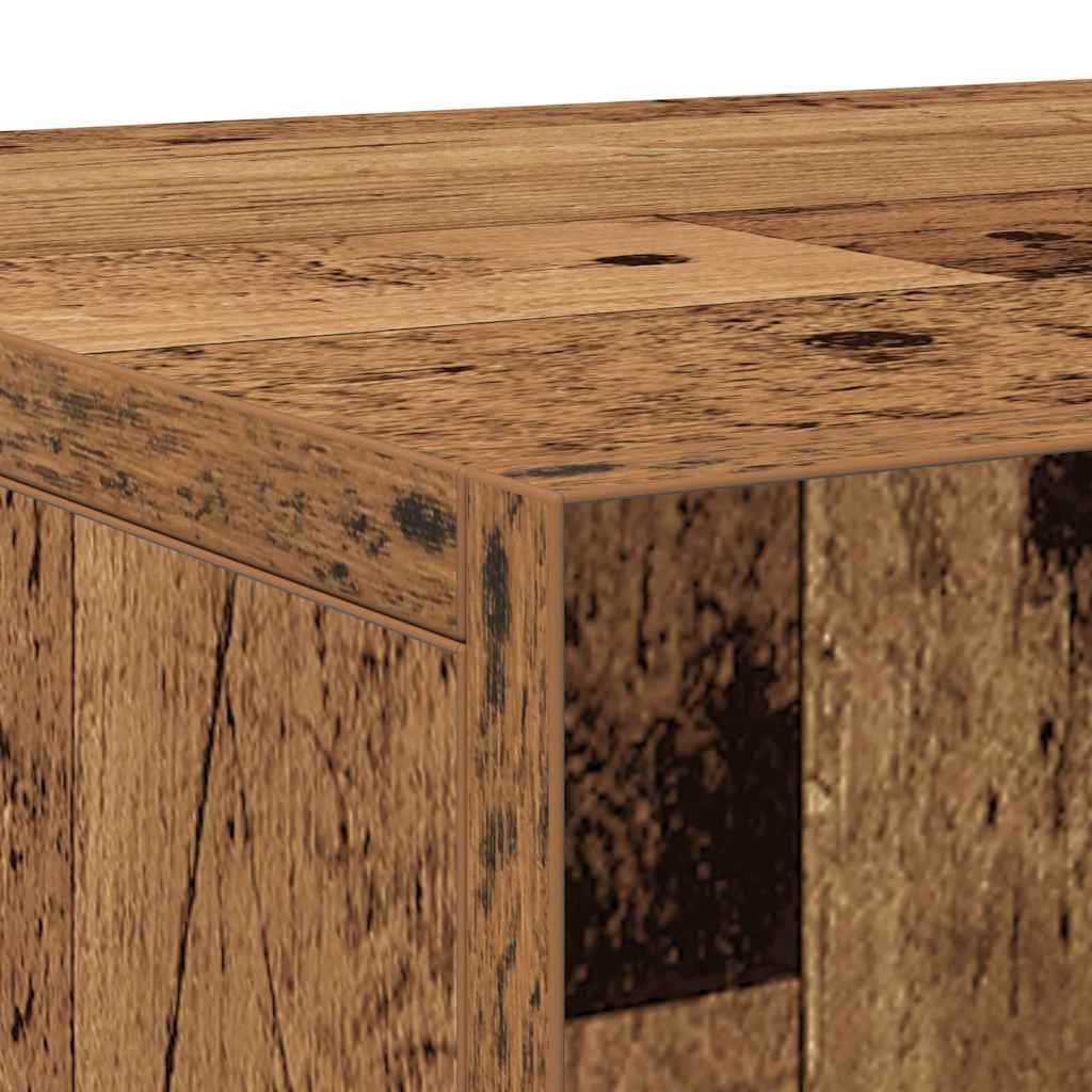 Sideboard Altholz 90 x 34 x 80 cm Holzwerkstoff