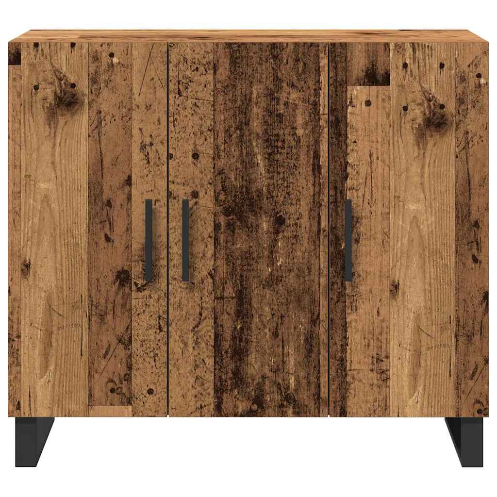 Sideboard Altholz 90 x 34 x 80 cm Holzwerkstoff