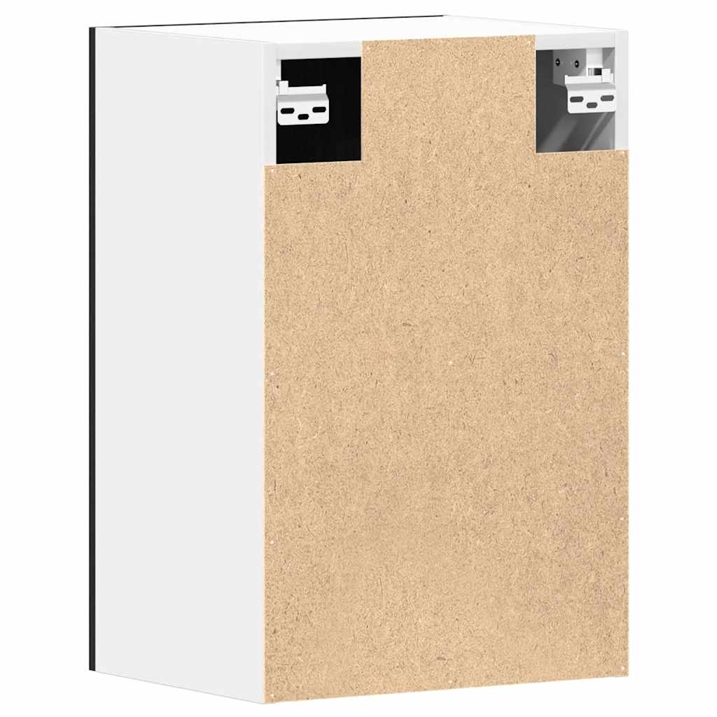 Hängeschrank Schwarz Eichen-Optik 40x31x60 cm Holzwerkstoff