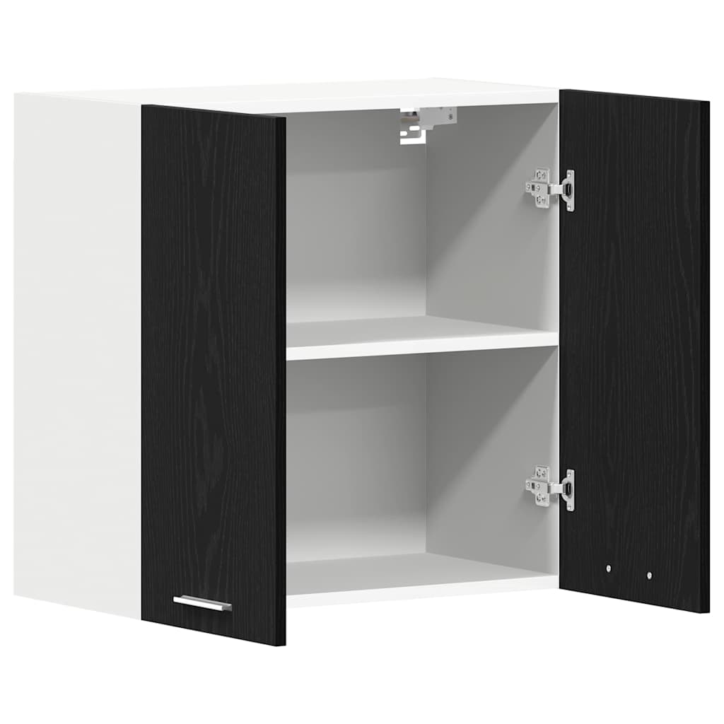 Hängeschrank Lyon Schwarz Eichen-Optik 60 x 31 x 60 cm