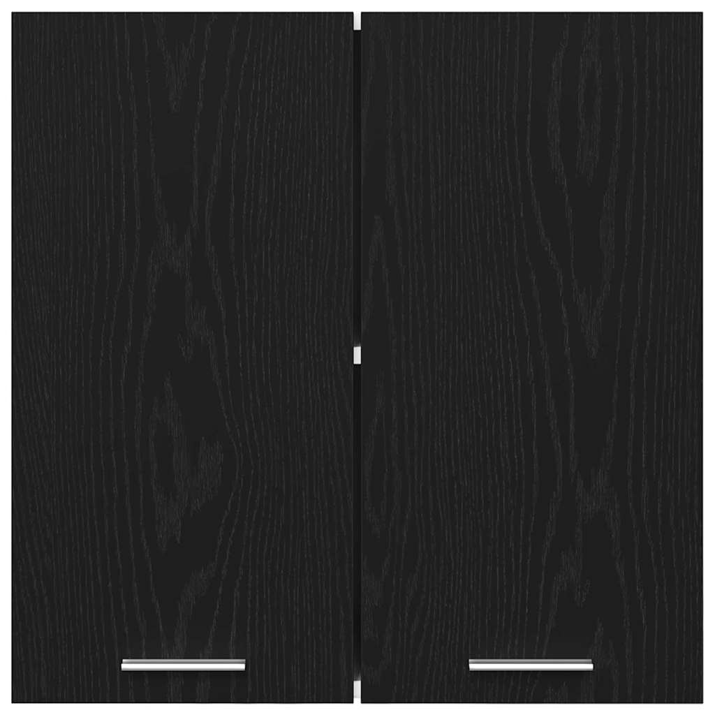 Hängeschrank Lyon Schwarz Eichen-Optik 60 x 31 x 60 cm
