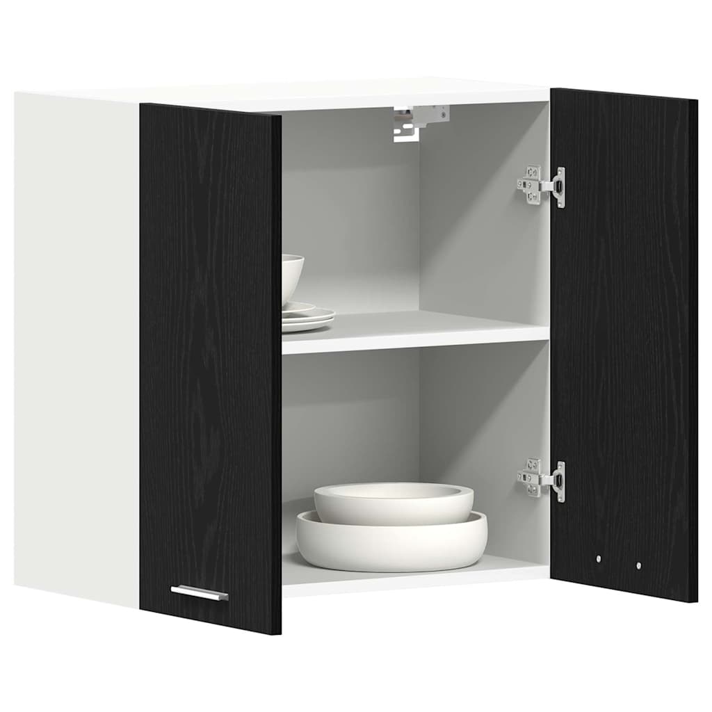 Hängeschrank Lyon Schwarz Eichen-Optik 60 x 31 x 60 cm