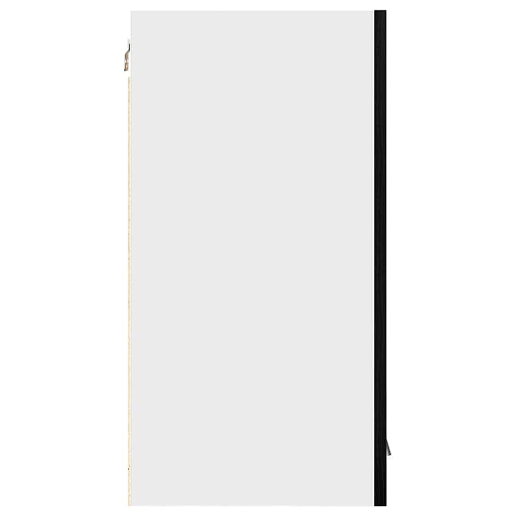 Hängeschrank Lyon Schwarz Eichen-Optik 60 x 31 x 60 cm