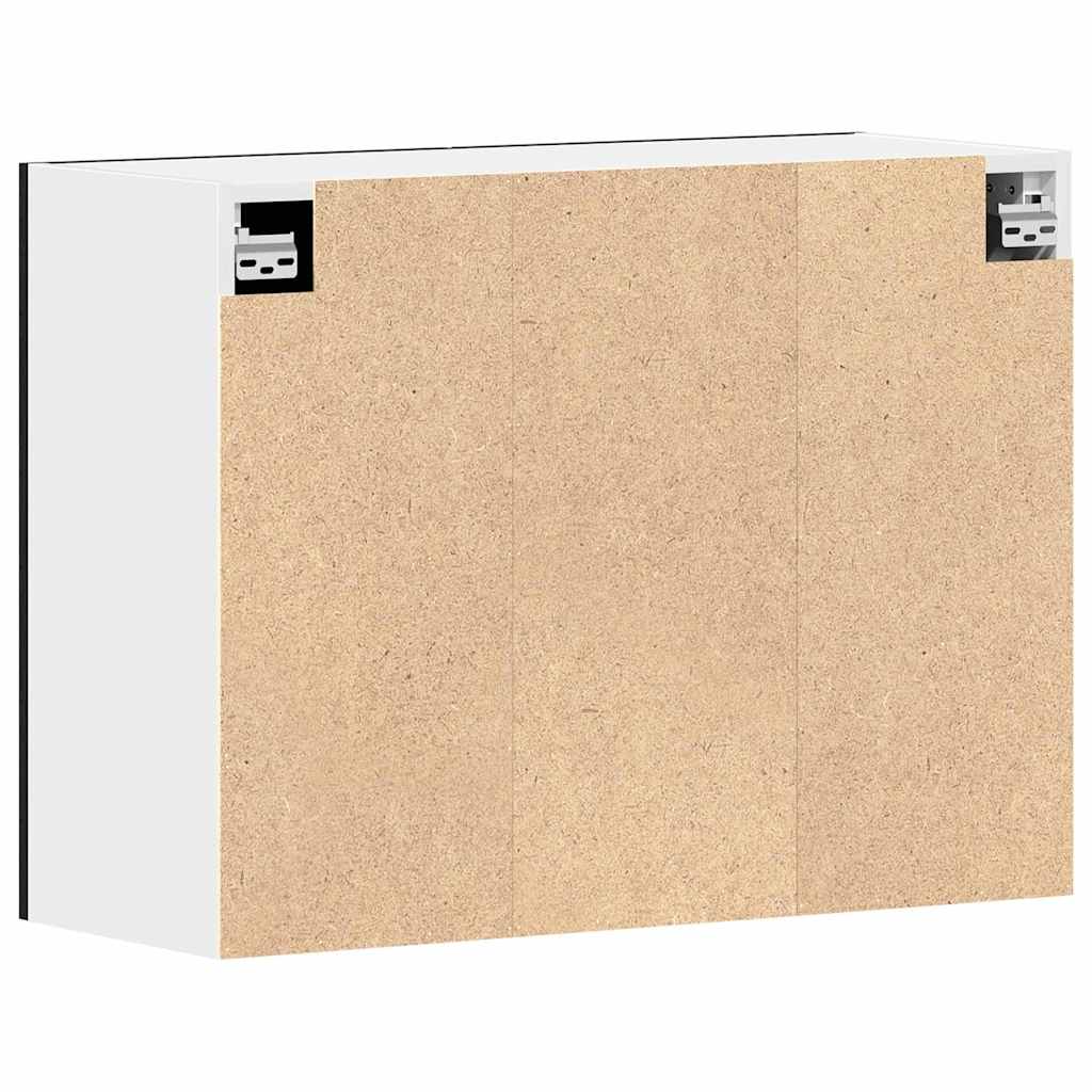 Hängeschrank Lyon Schwarz Eichen-Optik 80 x 31 x 60 cm