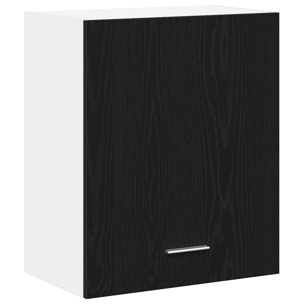Hängeschrank Lyon 2 pcs Schwarz Eichen-Optik 50 x 31 x 60 cm