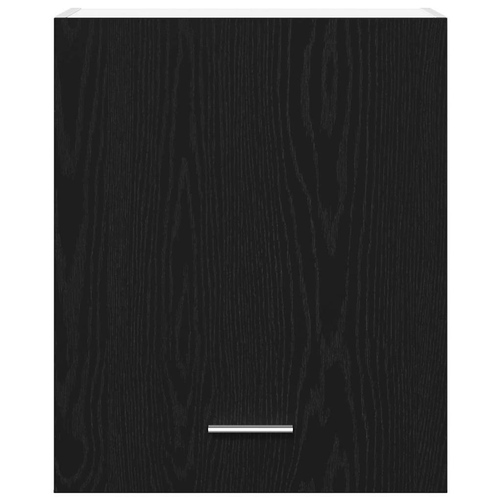 Hängeschrank Lyon 2 pcs Schwarz Eichen-Optik 50 x 31 x 60 cm