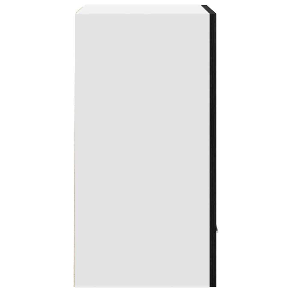 Hängeschrank Lyon 2 pcs Schwarz Eichen-Optik 50 x 31 x 60 cm