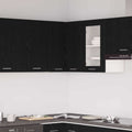 Hängeschrank Lyon Schwarz Eichen-Optik 57 x 57 x 60 cm