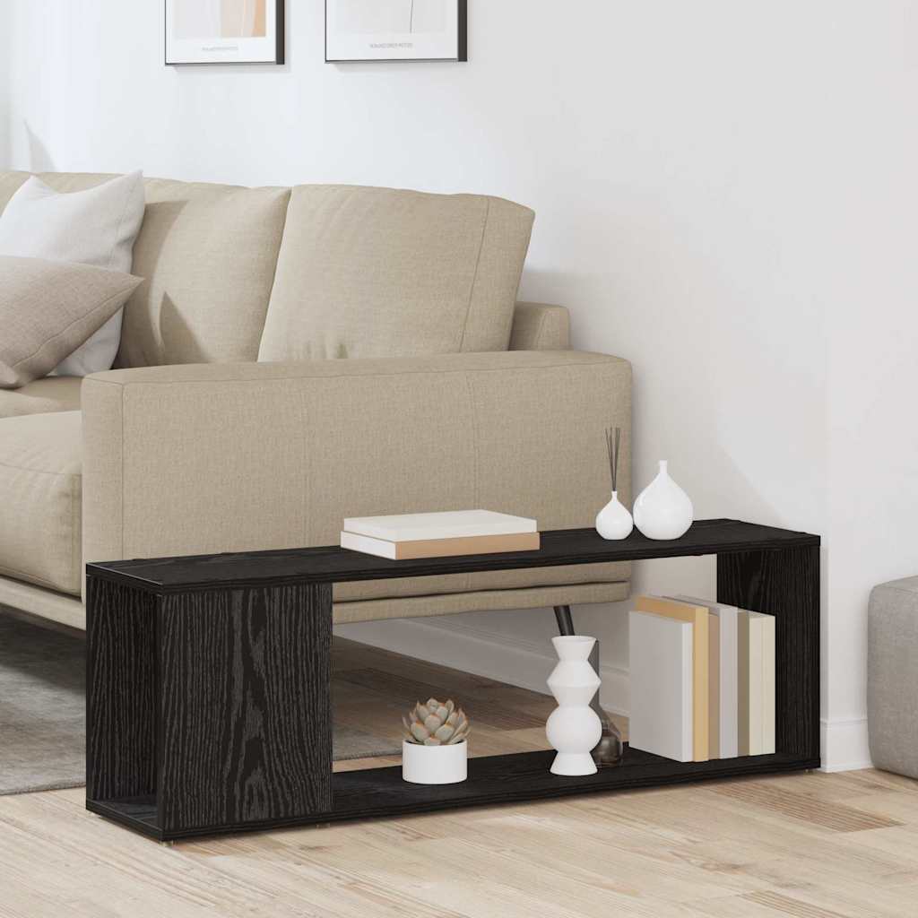 TV-Schrankset Schwarz 100 x 24 x 63 cm Holzwerkstoff