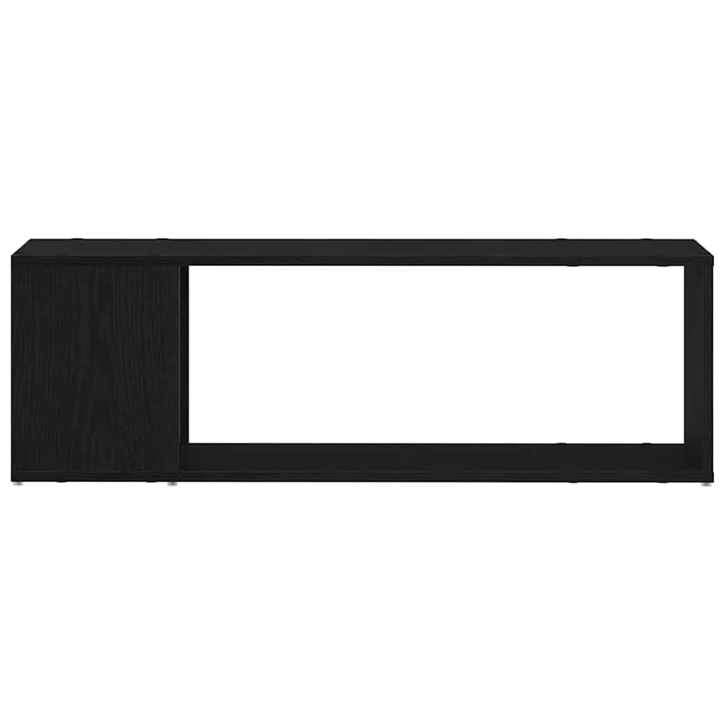 TV-Schrankset Schwarz 100 x 24 x 63 cm Holzwerkstoff