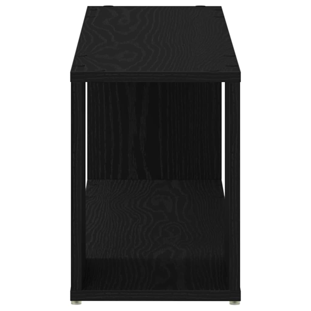 TV-Schrankset Schwarz 100 x 24 x 63 cm Holzwerkstoff