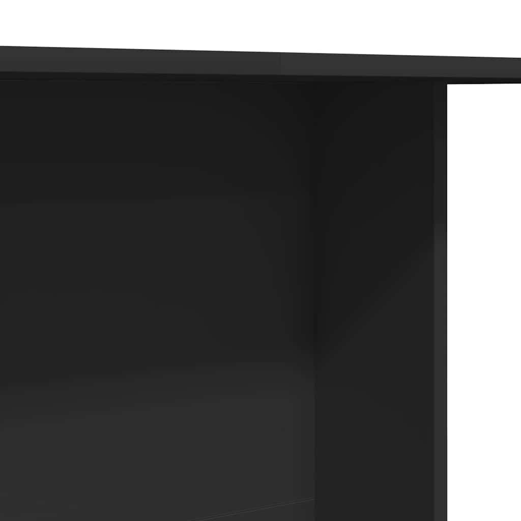 Esstisch Schwarz 110 x 60 x 75 cm Holzwerkstoff