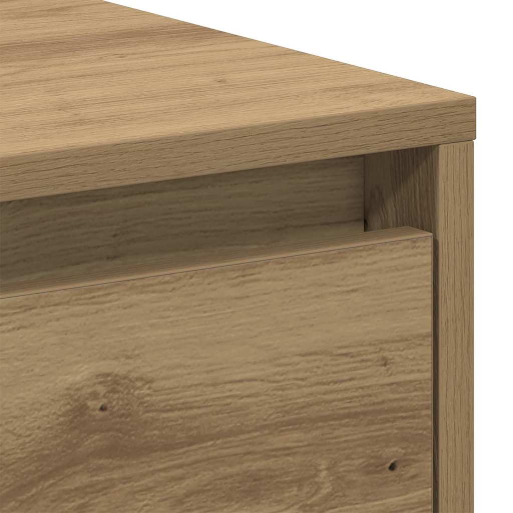 Nachttisch 2 pcs Artisan-Eiche 45 x 34 x 44 cm Holzwerkstoff