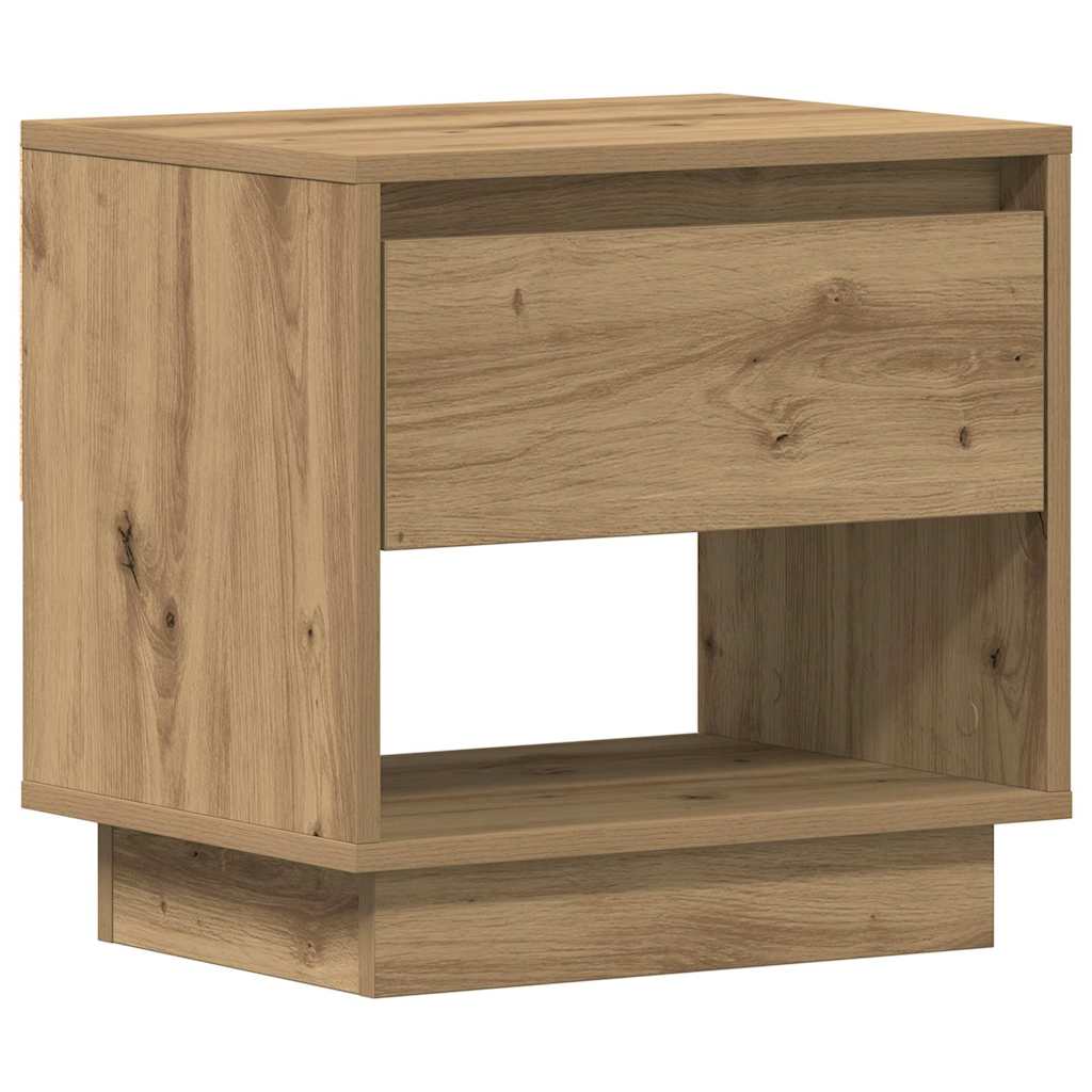 Nachttisch 2 pcs Artisan-Eiche 45 x 34 x 44 cm Holzwerkstoff