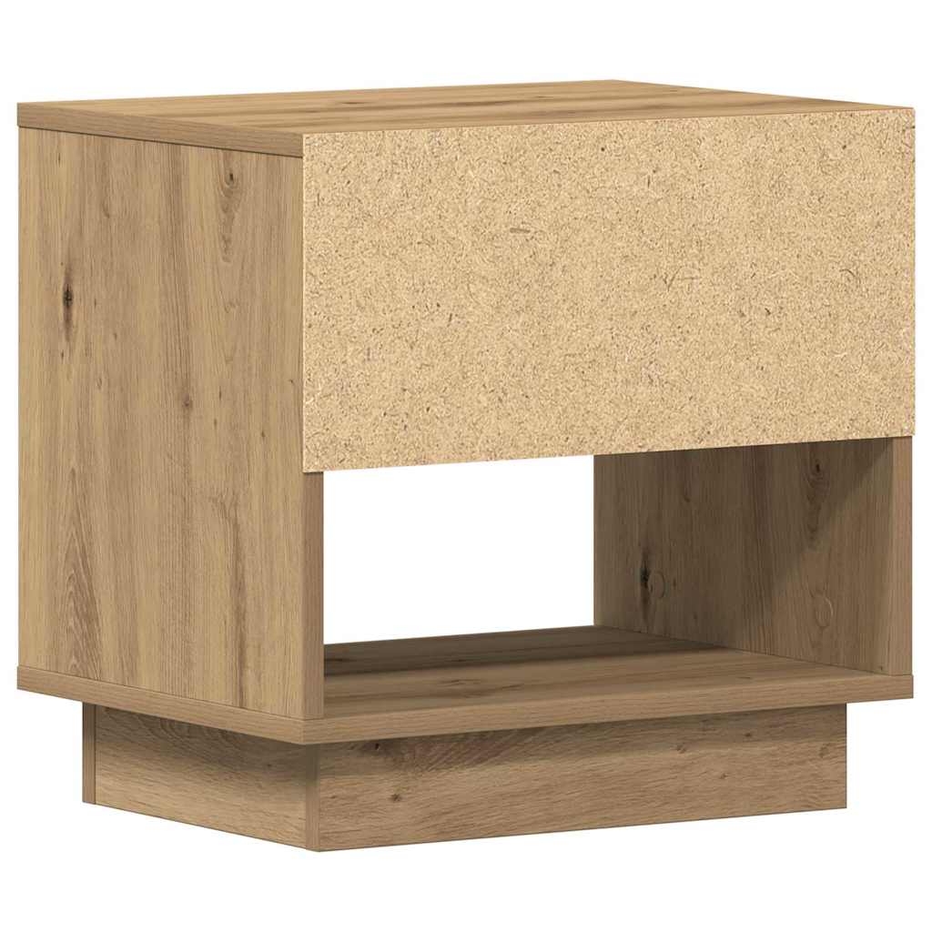 Nachttisch 2 pcs Artisan-Eiche 45 x 34 x 44 cm Holzwerkstoff