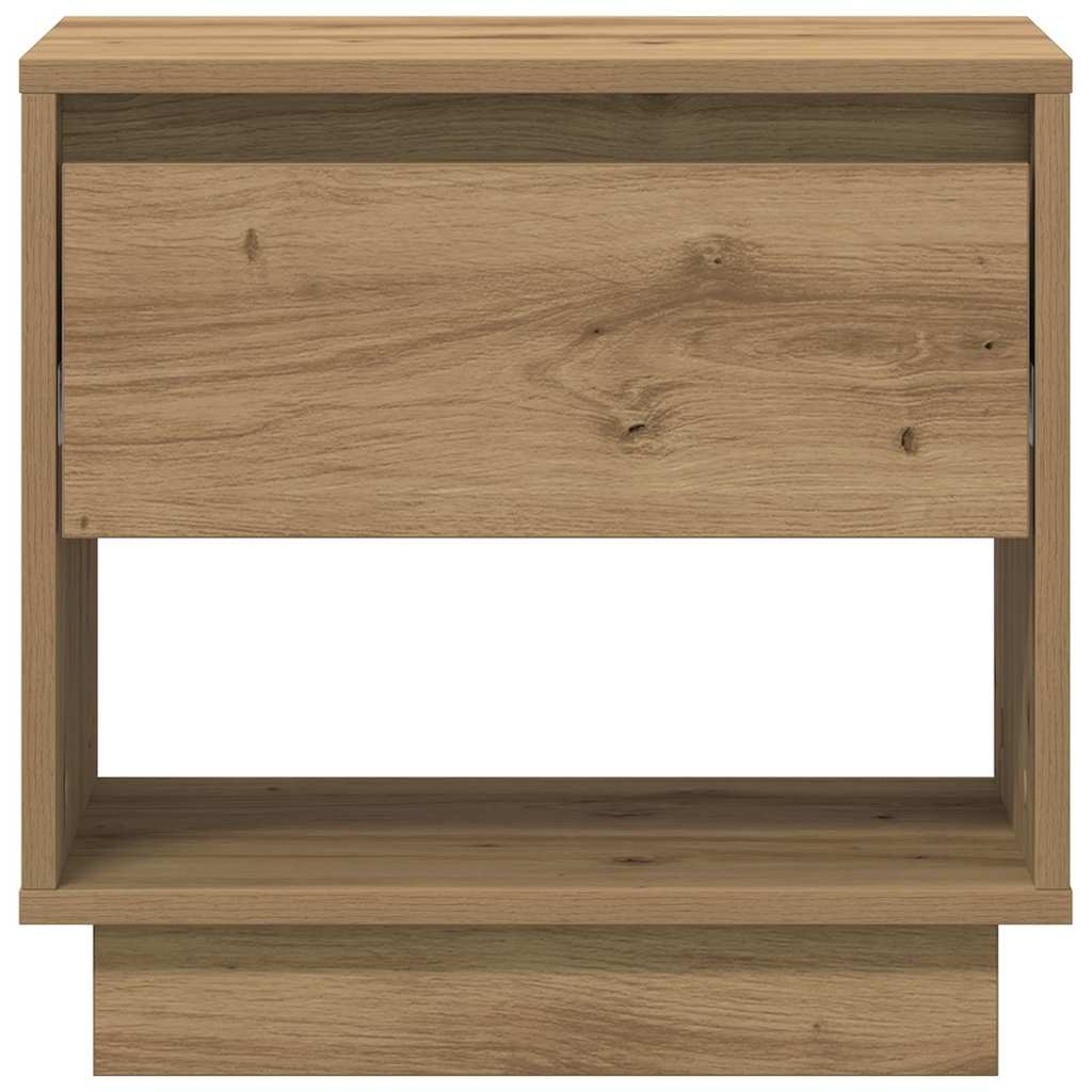 Nachttisch 2 pcs Artisan-Eiche 45 x 34 x 44 cm Holzwerkstoff