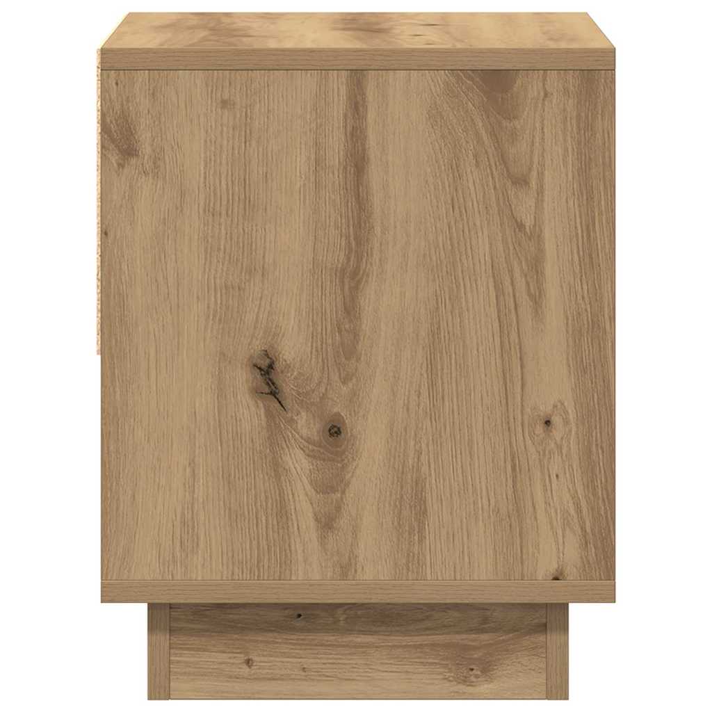Nachttisch 2 pcs Artisan-Eiche 45 x 34 x 44 cm Holzwerkstoff