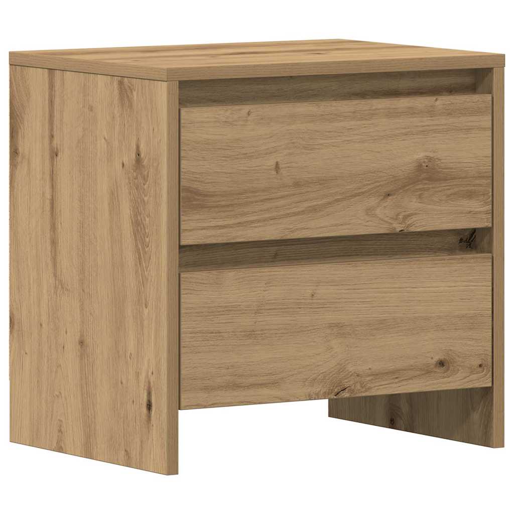 Nachttisch 2 pcs Artisan-Eiche 45 x 34 x 44,5 cm Holzwerkstoff