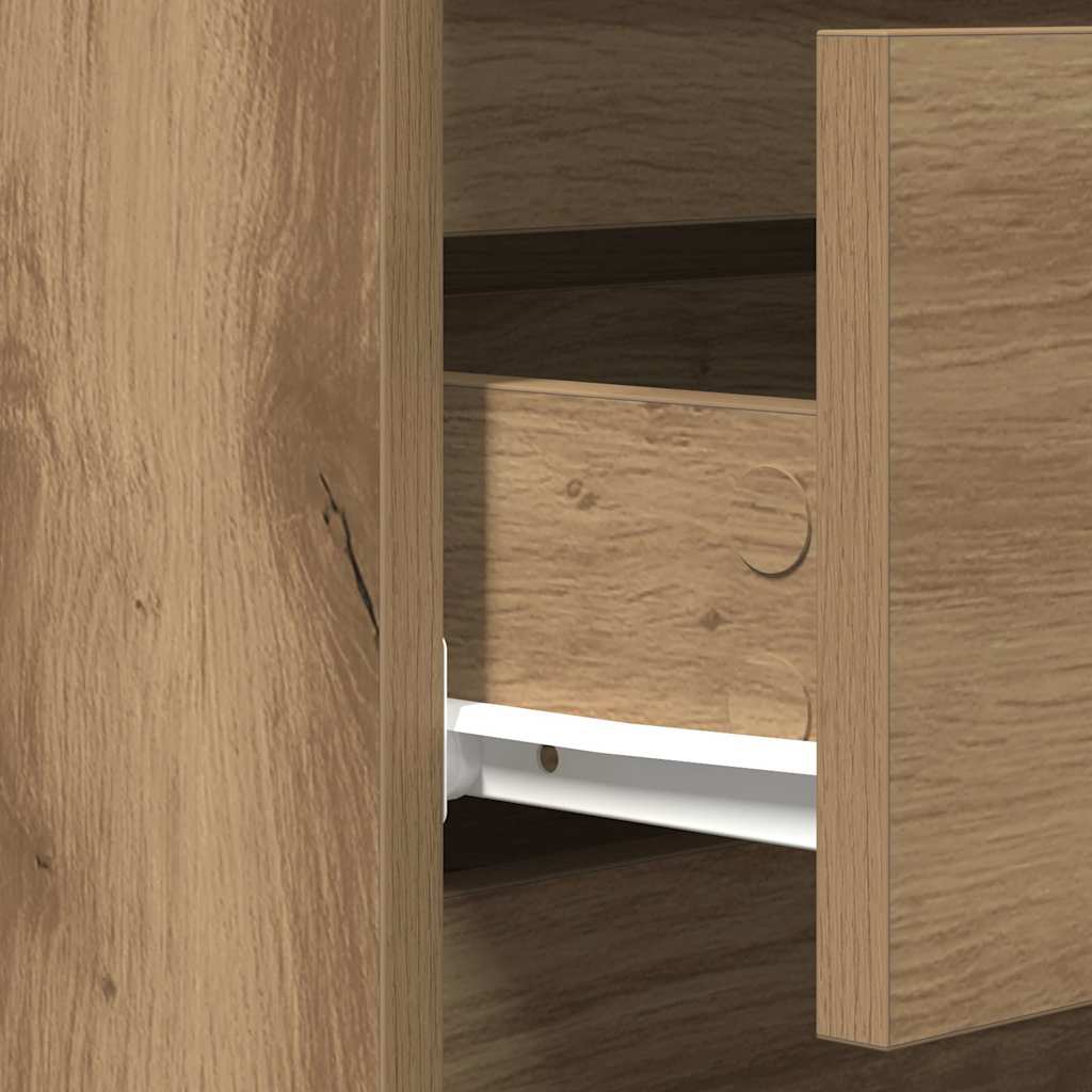Sideboard Artisan-Eiche 60 x 35 x 70 cm Holzwerkstoff