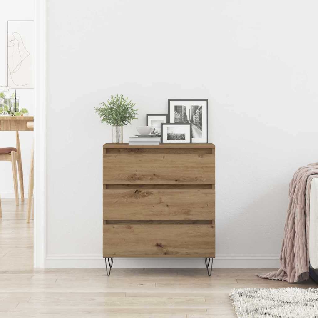 Sideboard Artisan-Eiche 60 x 35 x 70 cm Holzwerkstoff