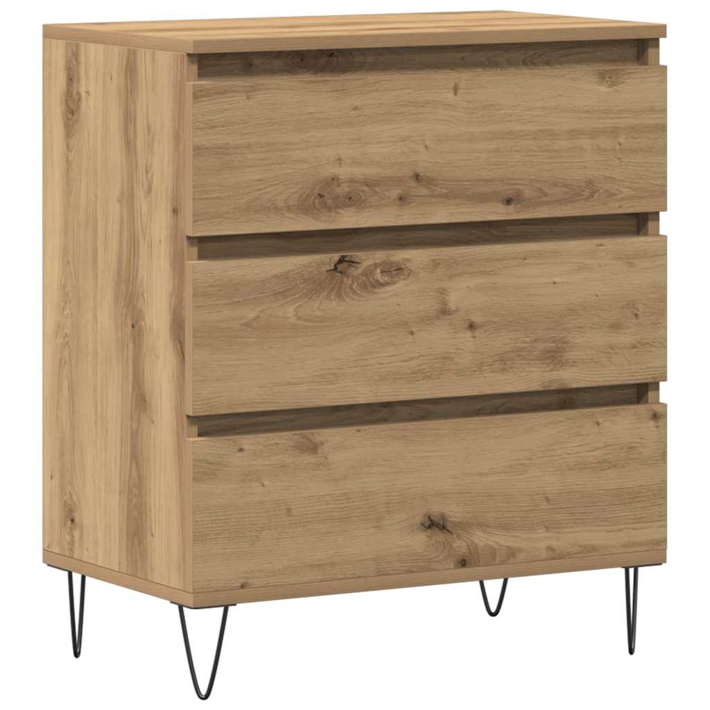 Sideboard Artisan-Eiche 60 x 35 x 70 cm Holzwerkstoff