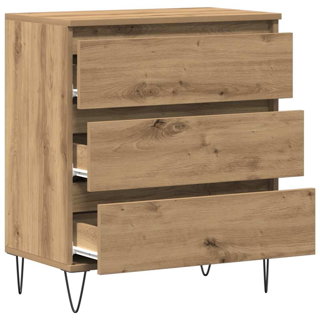 Sideboard Artisan-Eiche 60 x 35 x 70 cm Holzwerkstoff