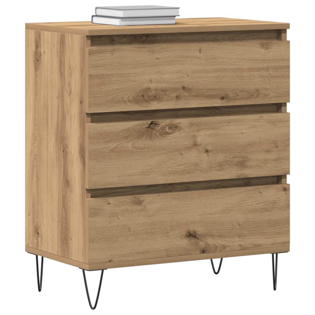 Sideboard Artisan-Eiche 60 x 35 x 70 cm Holzwerkstoff