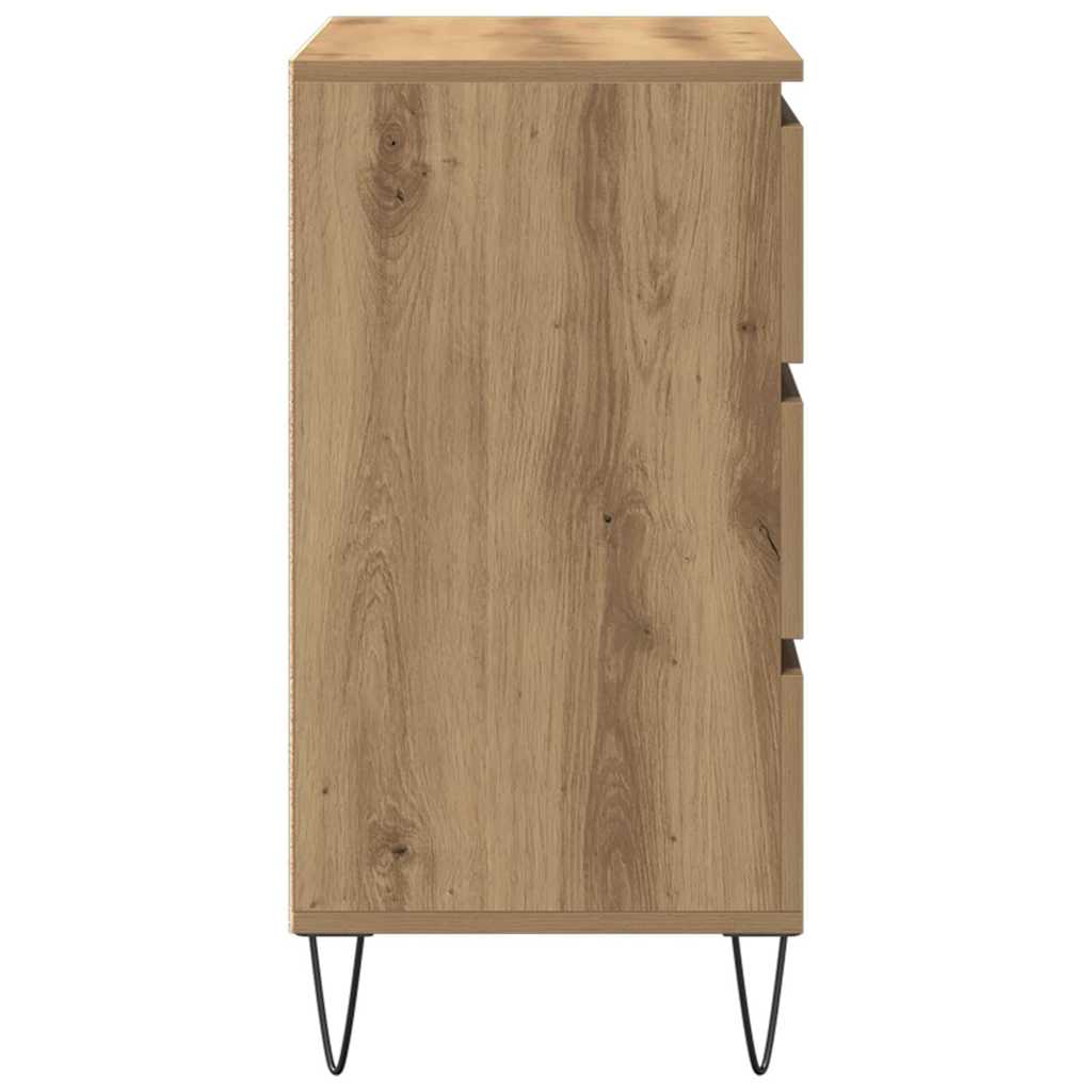 Sideboard Artisan-Eiche 60 x 35 x 70 cm Holzwerkstoff