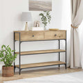 Konsolentisch Artisan-Eiche 100 x 25 x 75 cm Holzwerkstoff