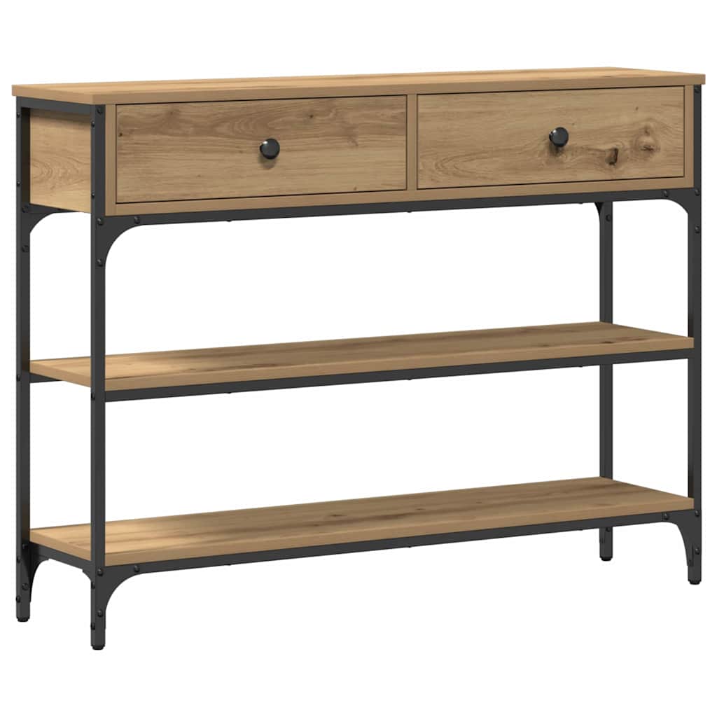 Konsolentisch Artisan-Eiche 100 x 25 x 75 cm Holzwerkstoff