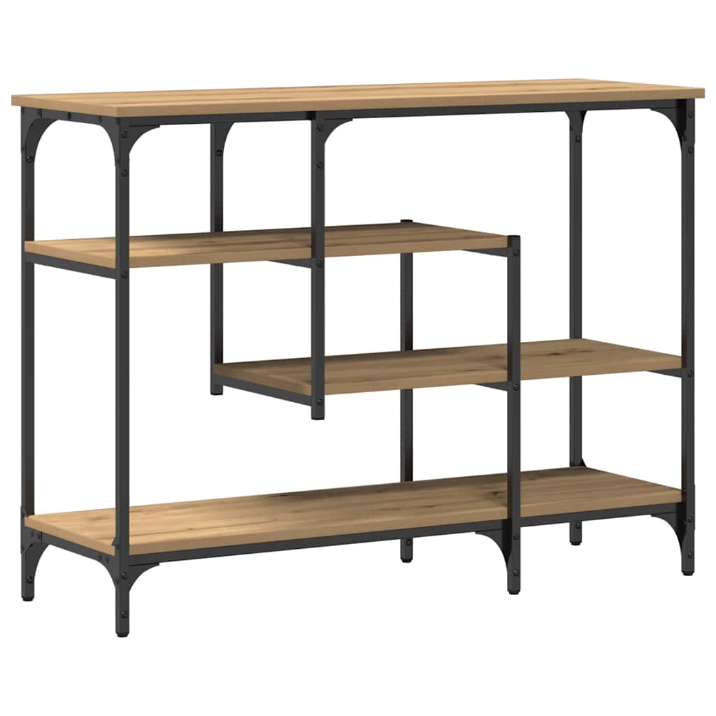 Konsolentisch mit Regal Artisan-Eiche 100 x 35 x 75 cm