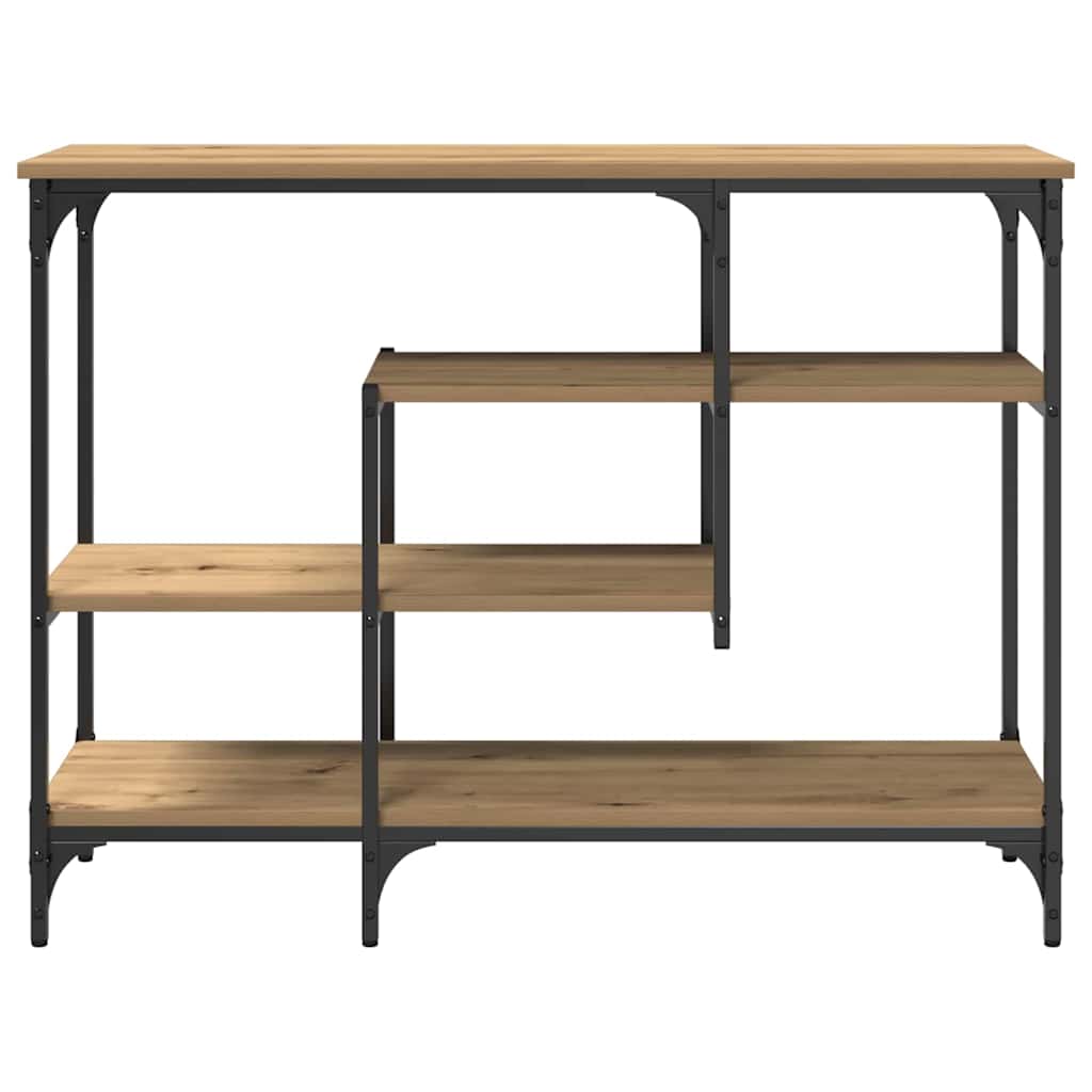 Konsolentisch mit Regal Artisan-Eiche 100 x 35 x 75 cm